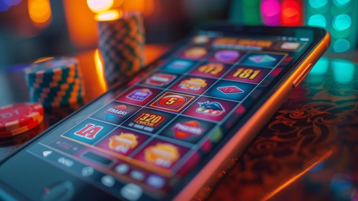 Antarmuka permainan texas slot menampilkan pasar sepak bola Liga 1 dan pilihan slot
